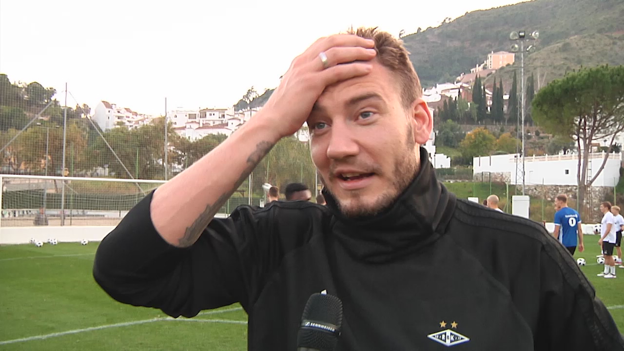 Nicklas tilbake i trening